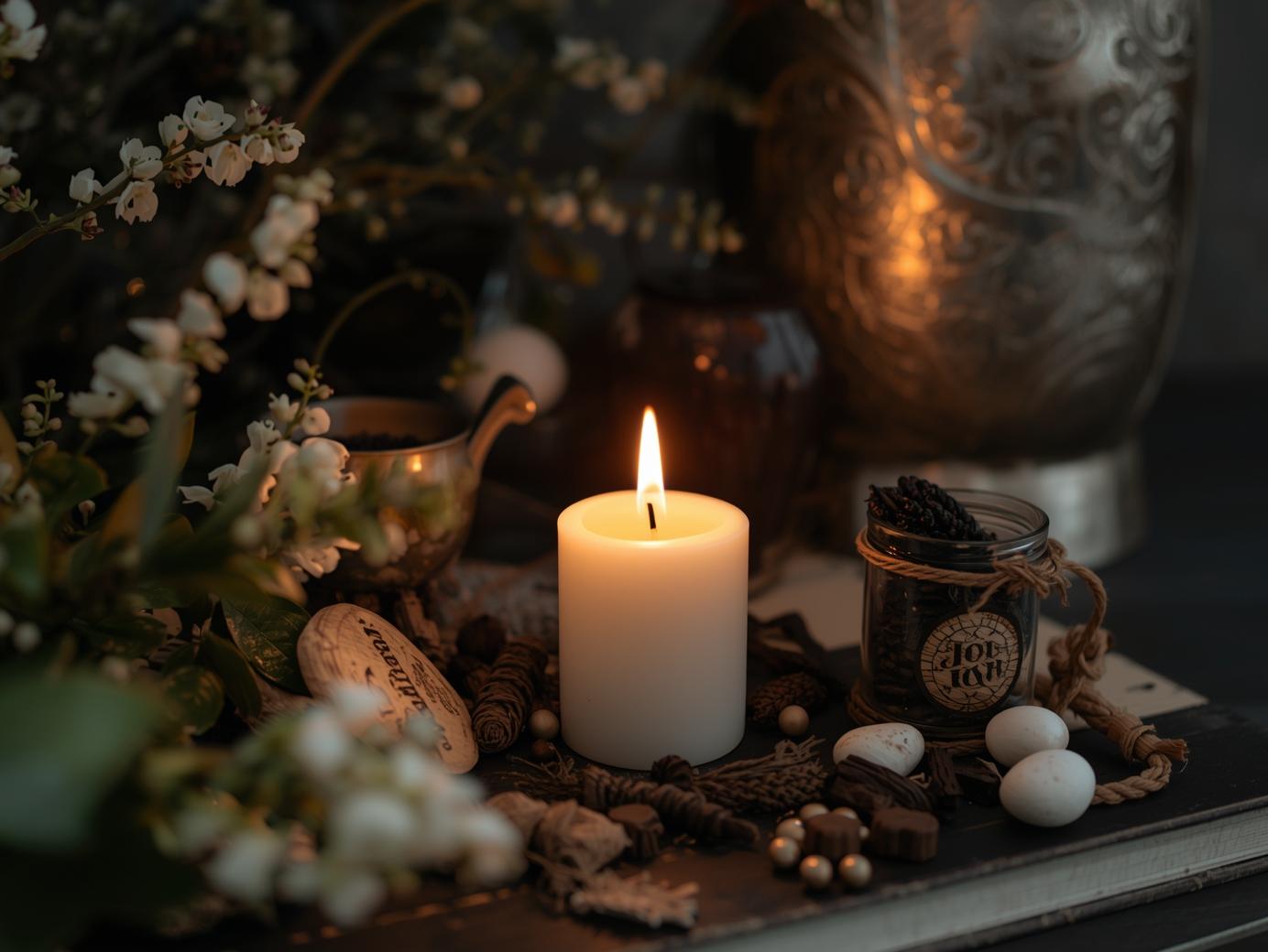 imbolc february theme witchcraft magic